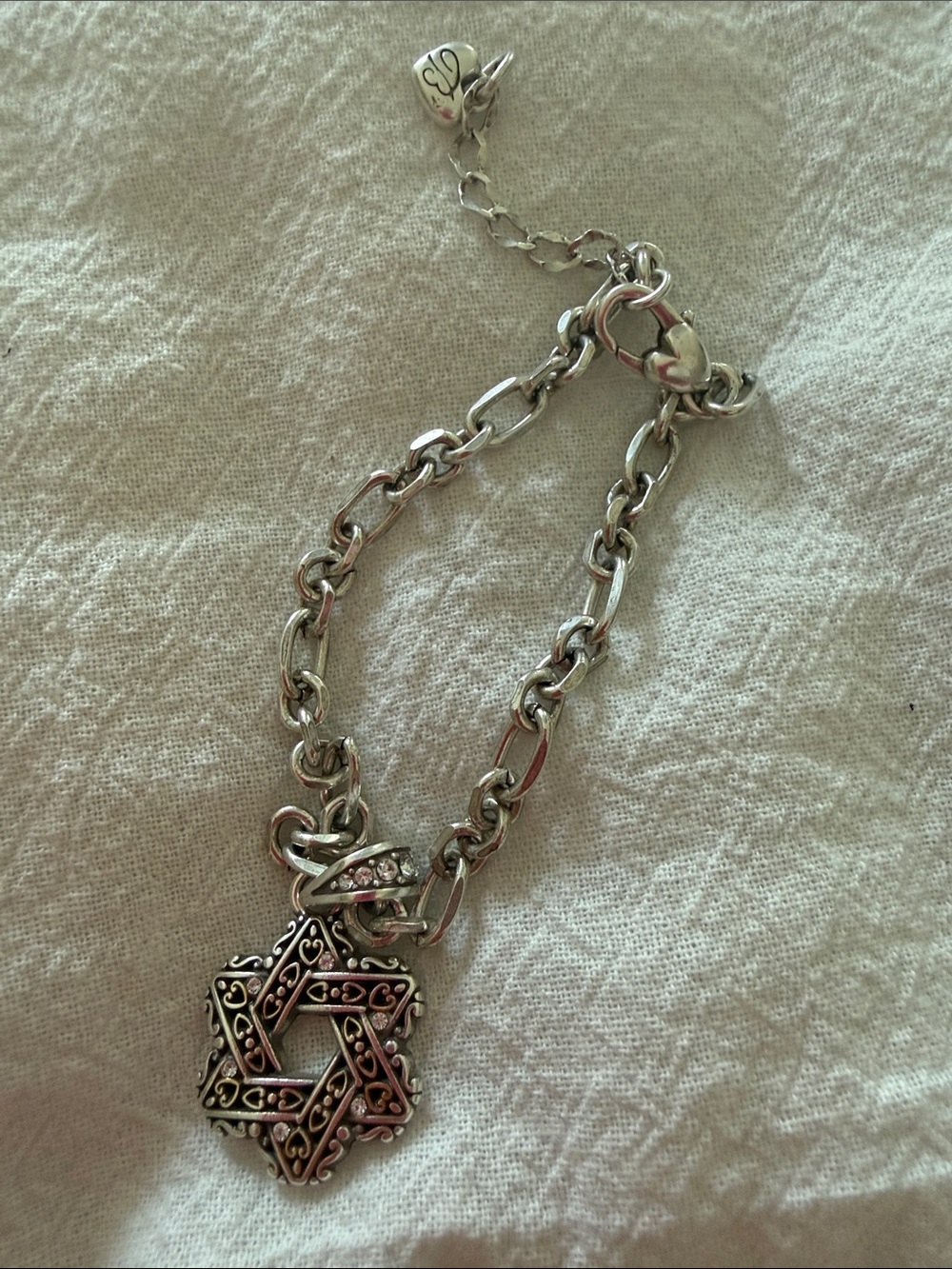 Brighton chain with Star-Style Pendant Chain Bracelet (please read description)